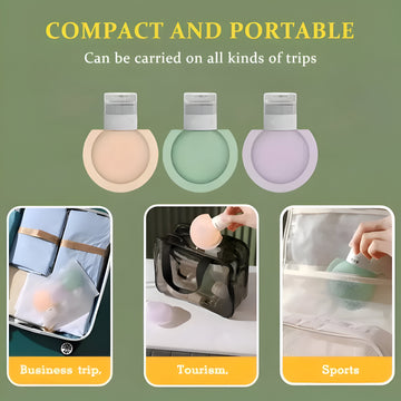 Travel Bottles For Toiletries, Travel Size Containers, BPA Free Leak Proof Tubs