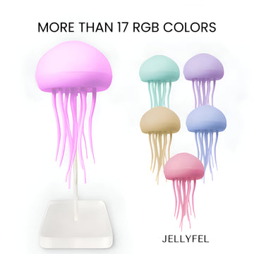 Jellyfish LED smart lamp for bedroom with light effects